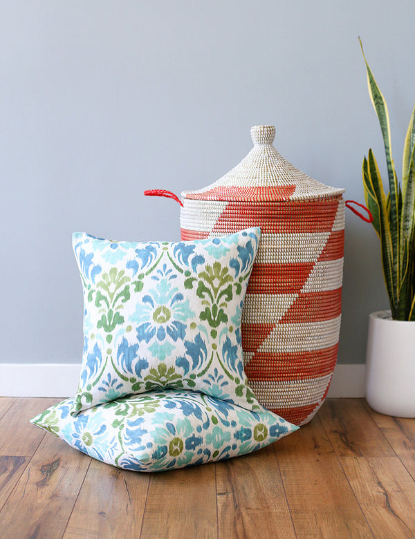 Sasha Seamoss Throw Pillows | Colorfly Home 