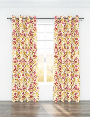 Sasha Sorbet Printed Grommet Panel