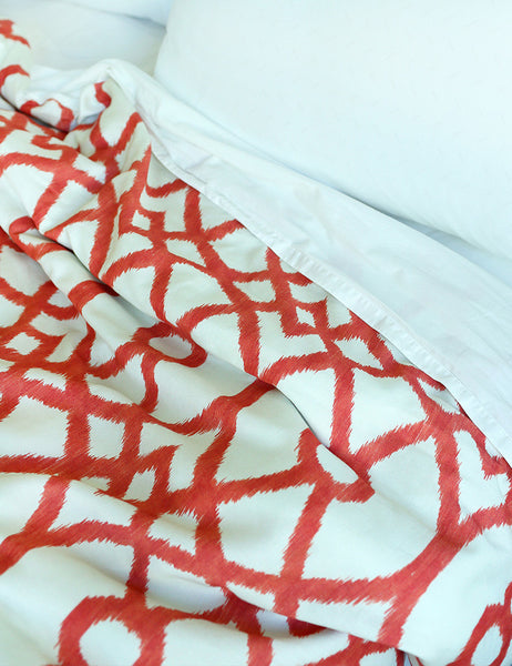 Piper Coral Duvet Covers